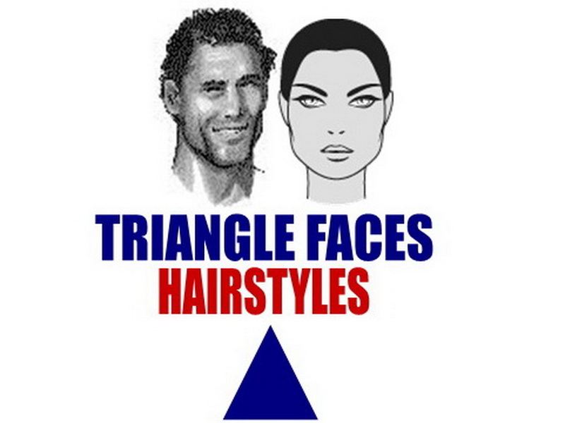 Hairstyles For Triangle Face