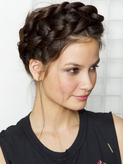 Crown Braid Hairstyles