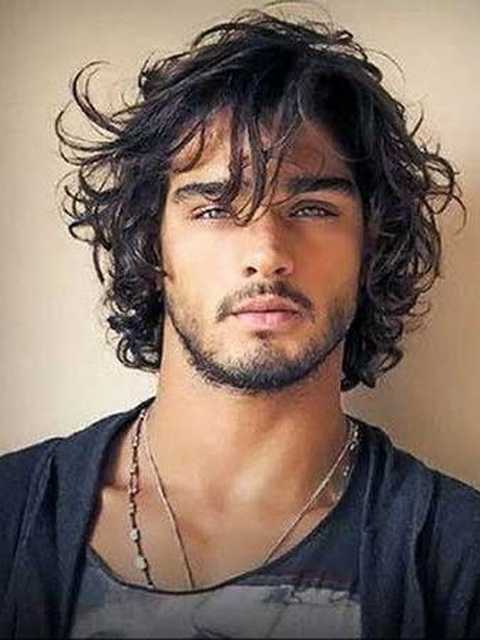 Long Curly Hairstyles For Men