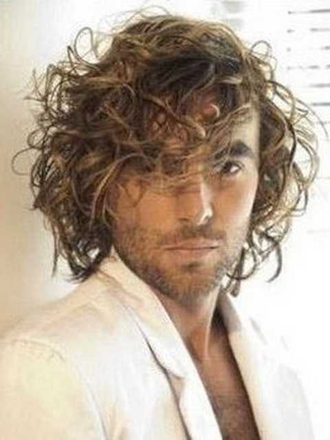 Long Curly Hairstyles For Men