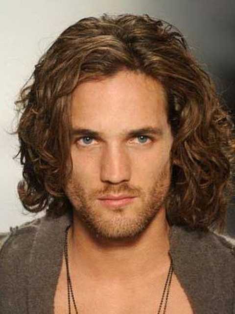 Long Curly Hairstyles For Men