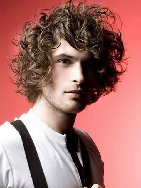 Medium Curly Hairstyles For Men